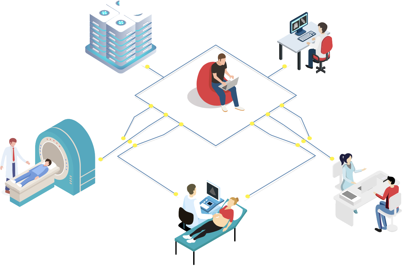 Patient-owned secure vault for medical imaging data